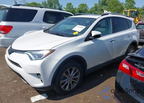 2017 Toyota Rav4 Limited z USA, uszkodzony, nr VIN 2T3DFREV0HW602106